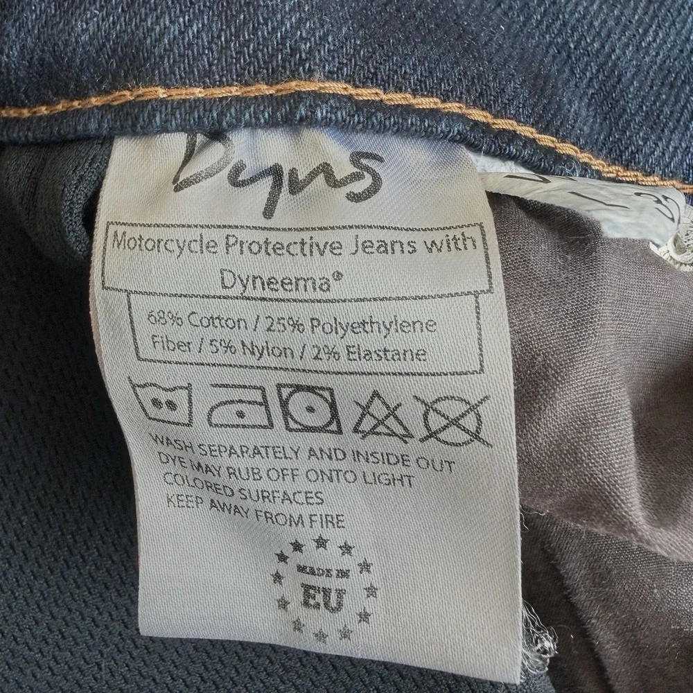 REAX Dyneema 267 Jeans Protective Padded Motorcycle Men's 36x32 Indigo Blue EUC - Picture 7 of 11